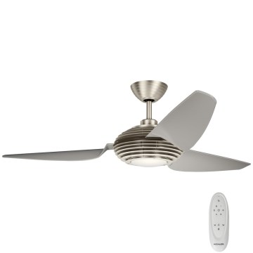 Kichler - LED Aptumšojams griestu ventilators VOYA LED/14W/230V + tālvadības pults