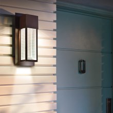 Kichler - LED Āra sienas lampa SOREL 1xGU10/7W/230V IP44 brūna