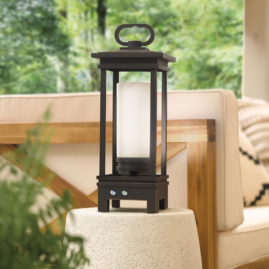 Kichler - LED Āra uzlādējams galda lampa ar skaļruni SOUTH HOPE LED/3W/230V 8800 mAh IP44