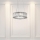 Kichler - LED Vannas istabas lustra ar auklu CRYSTAL SKYE 6xG9/3W/230V IP44