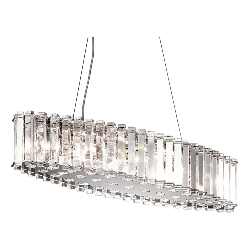 Kichler - LED Vannas istabas lustra ar auklu CRYSTAL SKYE 8xG9/3W/230V IP44