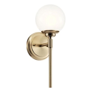 Kichler - LED Vannas istabas sienas lampa BENNO 1xG9/3W/230V IP44 misiņš