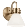 Kichler - LED Vannas istabas sienas lampa FARUM 1xG9/3W/230V IP44 misiņš