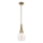 Kichler - Lustra ar stieni DEELA 1xE27/60W/230V d. 17,8 cm misiņš