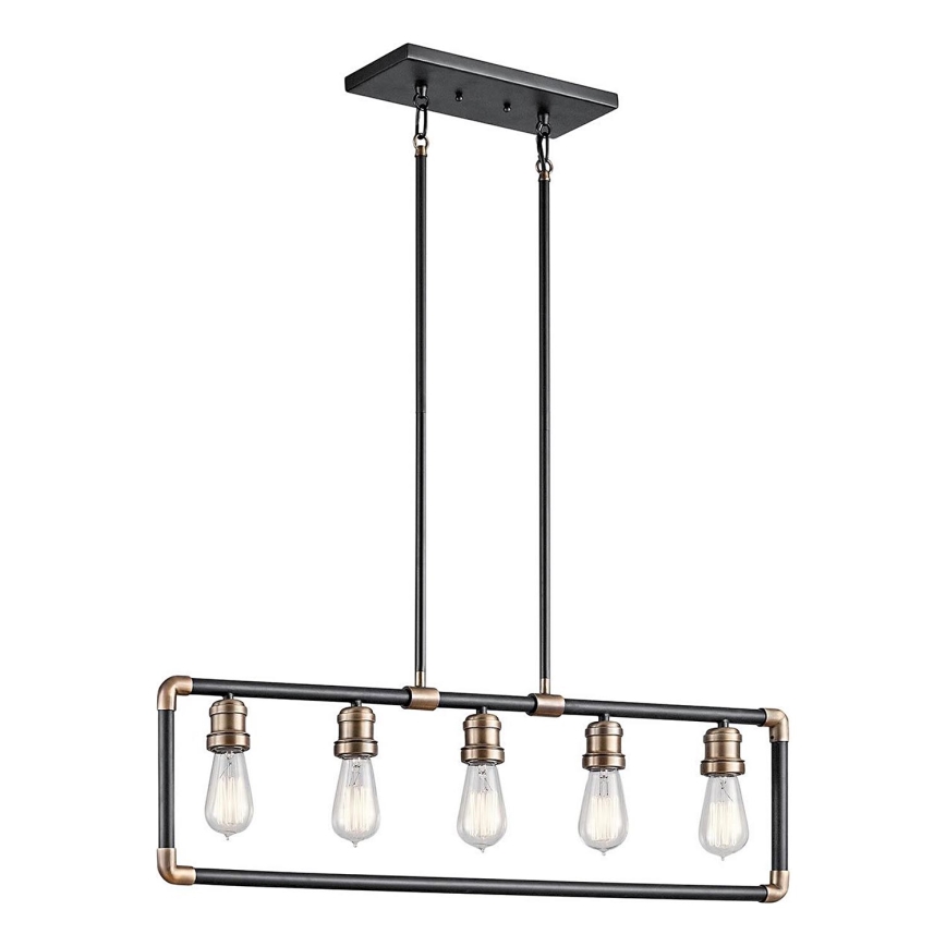 Kichler - Lustra ar stieni IMAHN 5xE27/60W/230V