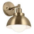 Kichler - Sienas lampa NIVA 1xE27/40W/230V misiņš
