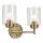 Kichler - Sienas lampa WINSLOW 2xE27/60W/230V misiņš