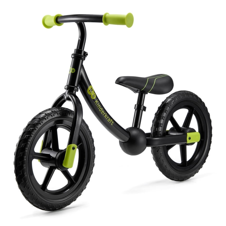 KINDERKRAFT - 2WAY NEXT balansa velosipēds, melns