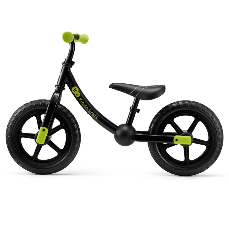 KINDERKRAFT - 2WAY NEXT balansa velosipēds, melns
