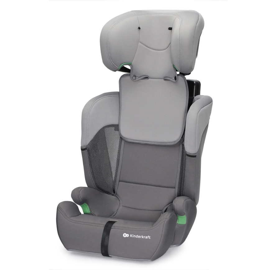 KINDERKRAFT - Autokrēsliņš COMFORT UP i-Izmērs (76-150 cm) gaiši pelēka