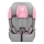 KINDERKRAFT - Autokrēsliņš COMFORT UP i-Izmērs (76-150 cm) pelēka/rozā