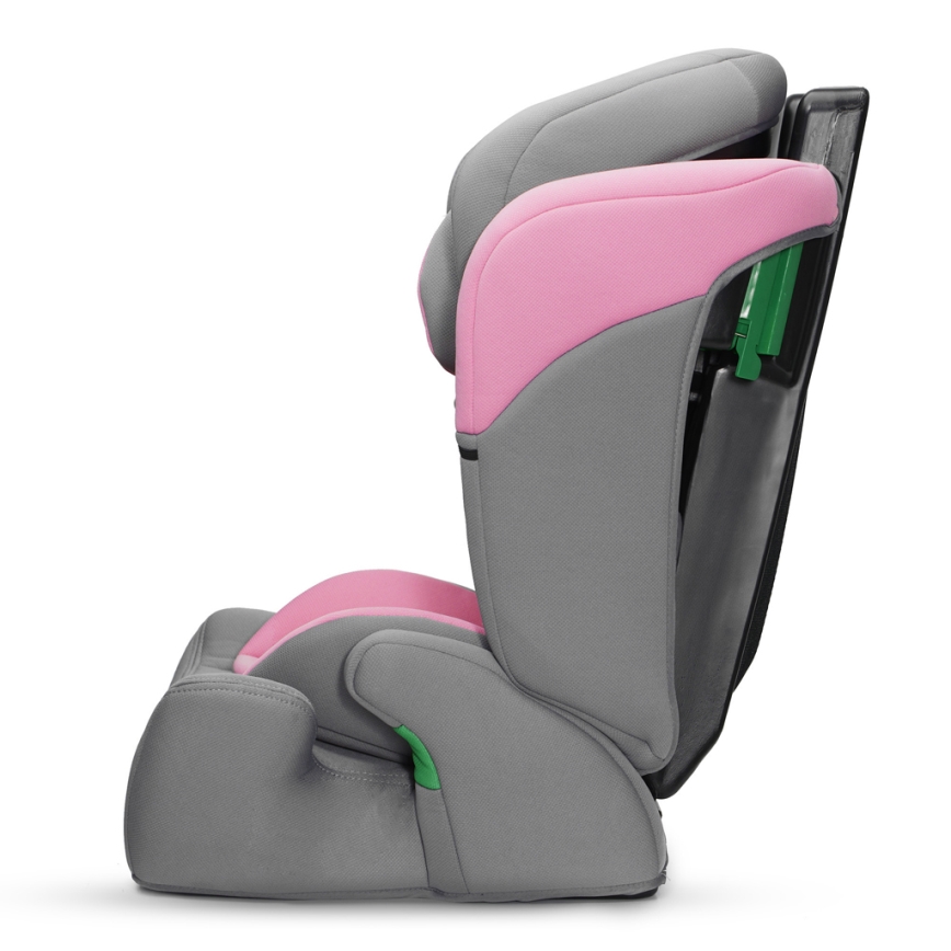 KINDERKRAFT - Autokrēsliņš COMFORT UP i-Izmērs (76-150 cm) pelēka/rozā