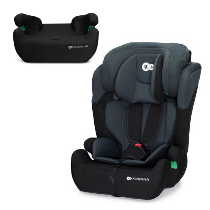 KINDERKRAFT - Autokrēsliņš COMFORT UP i-Izmērs (76-150 cm) tumši pelēka
