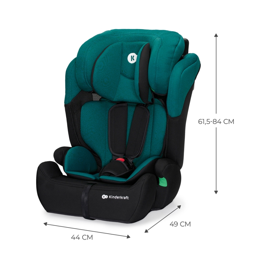 KINDERKRAFT - Autokrēsliņš COMFORT UP i-Izmērs (76-150 cm) zaļa