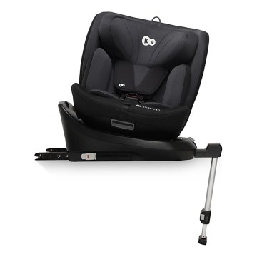 KINDERKRAFT - Autokrēsliņš I-360 i-Izmērs (40-150 cm) melna