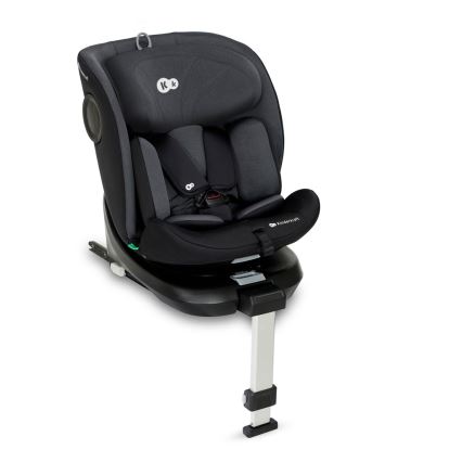 KINDERKRAFT - Autokrēsliņš I-360 i-Izmērs (40-150 cm) melna