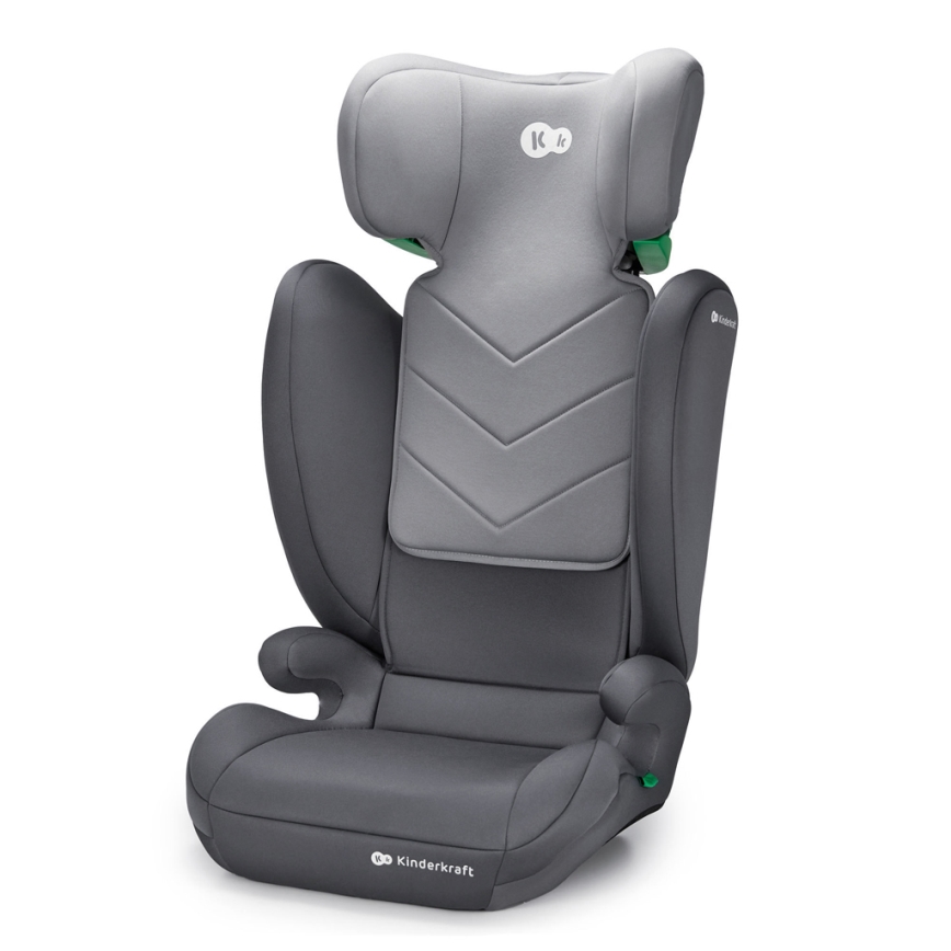 KINDERKRAFT - Autokrēsliņš I-SPARK i-Izmērs (100-150 cm) pelēka