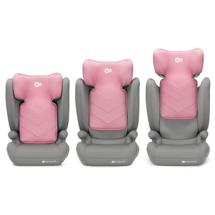 KINDERKRAFT - Autokrēsliņš I-SPARK i-Izmērs (100-150 cm) rozā