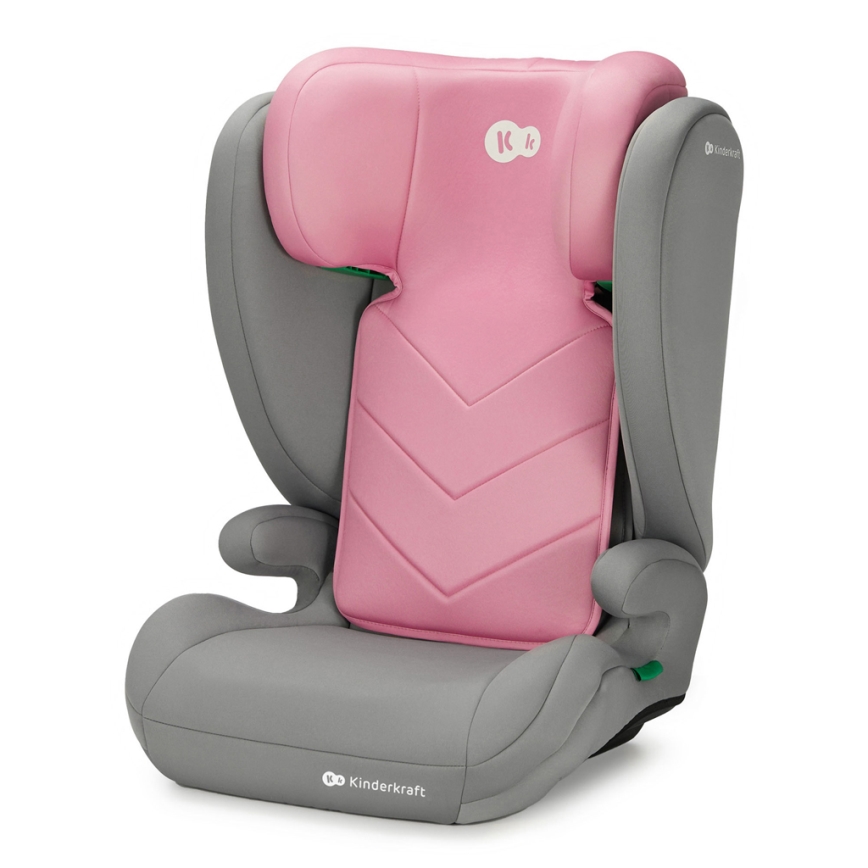 KINDERKRAFT - Autokrēsliņš I-SPARK i-Izmērs (100-150 cm) rozā