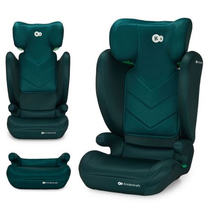 KINDERKRAFT - Autokrēsliņš I-SPARK i-Izmērs (100-150 cm) zaļa