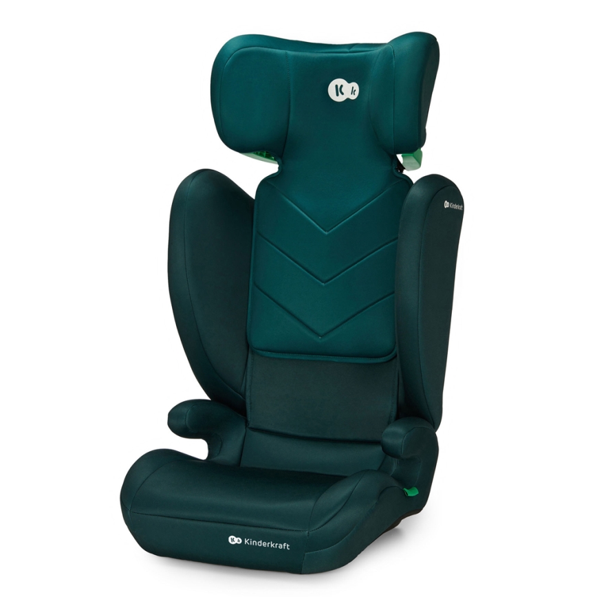 KINDERKRAFT - Autokrēsliņš I-SPARK i-Izmērs (100-150 cm) zaļa