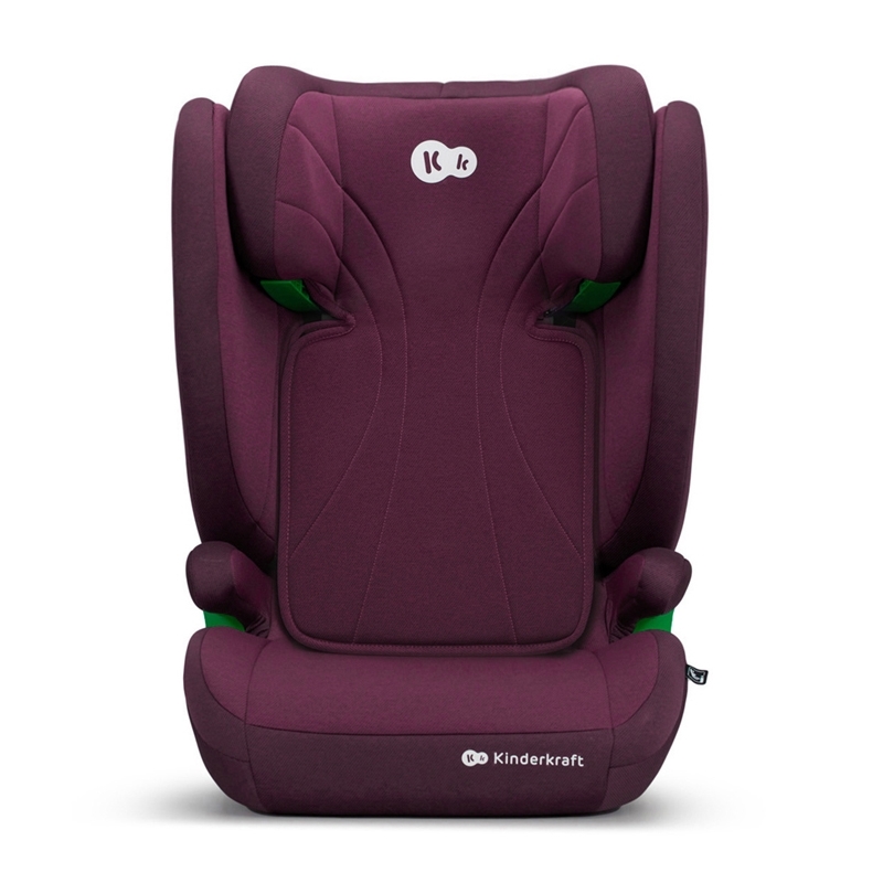 KINDERKRAFT - Autokrēsliņš JUNIOR FIX 2 (100-150 cm) Cherry pearl