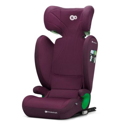 KINDERKRAFT - Autokrēsliņš JUNIOR FIX 2 (100-150 cm) Cherry pearl