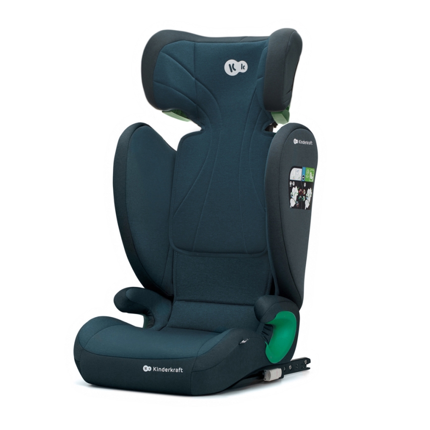 KINDERKRAFT - Autokrēsliņš JUNIOR FIX 2 (100-150 cm) Harbor zila