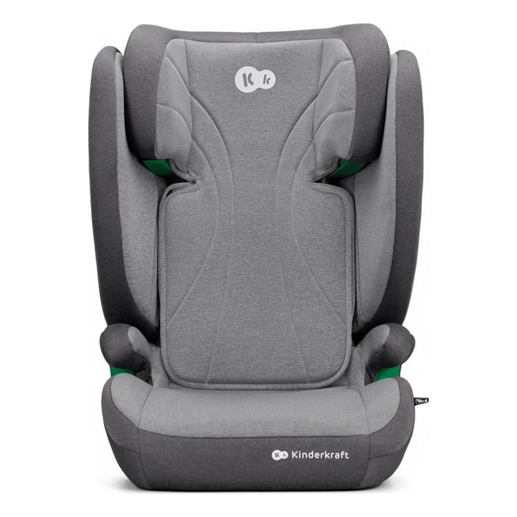 KINDERKRAFT - Autokrēsliņš JUNIOR FIX 2 (100-150 cm) Raķete pelēka