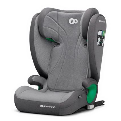 KINDERKRAFT - Autokrēsliņš JUNIOR FIX 2 (100-150 cm) Raķete pelēka