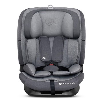 KINDERKRAFT - Autokrēsliņš ONETO 3 i-Izmērs (76-150 cm) + Isofix Cool pelēka