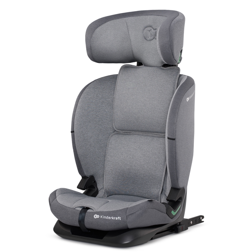 KINDERKRAFT - Autokrēsliņš ONETO 3 i-Izmērs (76-150 cm) + Isofix Cool pelēka