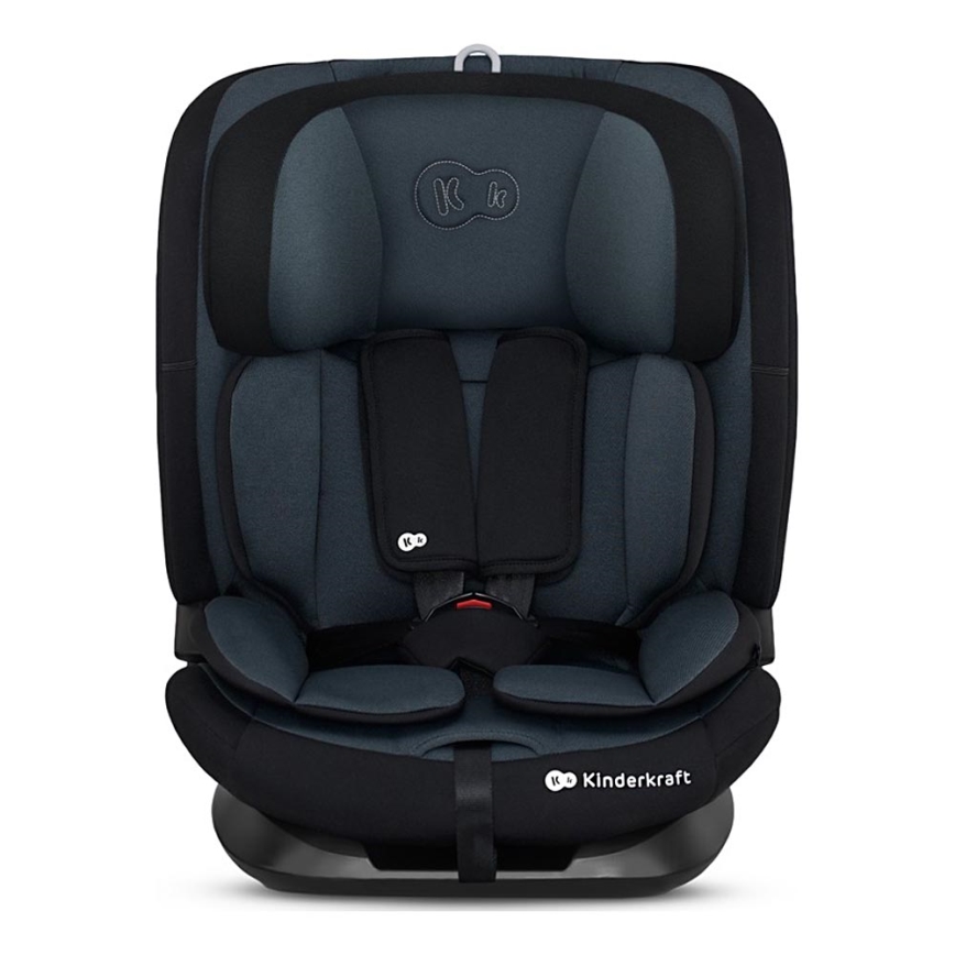 KINDERKRAFT - Autokrēsliņš ONETO 3 i-Izmērs (76-150 cm) + Isofix Graphite melna