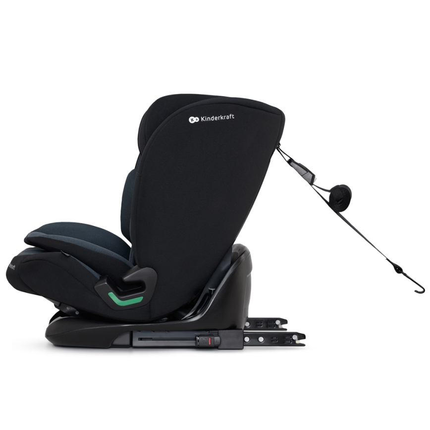 KINDERKRAFT - Autokrēsliņš ONETO 3 i-Izmērs (76-150 cm) + Isofix Graphite melna
