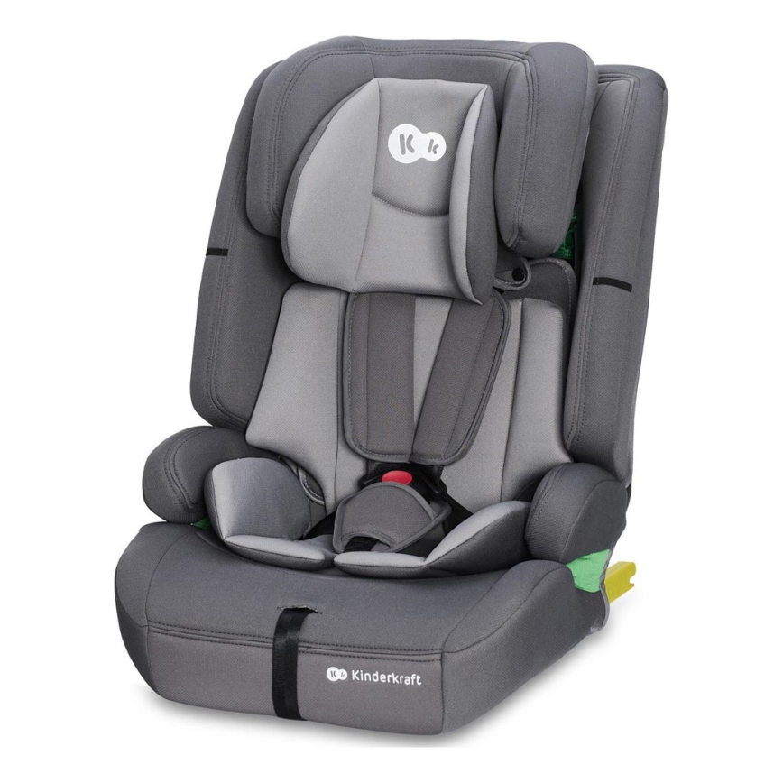 KINDERKRAFT - Autokrēsliņš SAFETY FIX 2 i-Izmērs (76-150 cm) pelēka