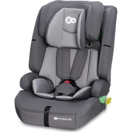 KINDERKRAFT - Autokrēsliņš SAFETY FIX 2 i-Izmērs (76-150 cm) pelēka