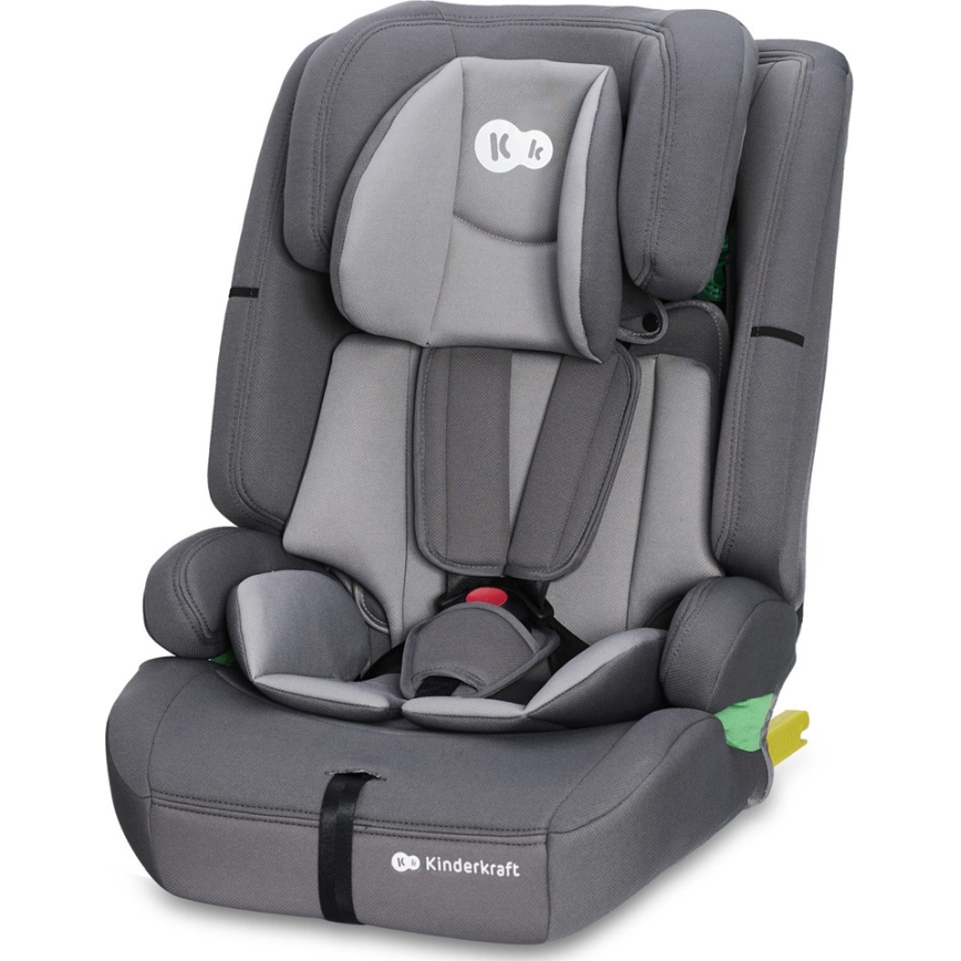 KINDERKRAFT - Autokrēsliņš SAFETY FIX 2 i-Izmērs (76-150 cm) pelēka