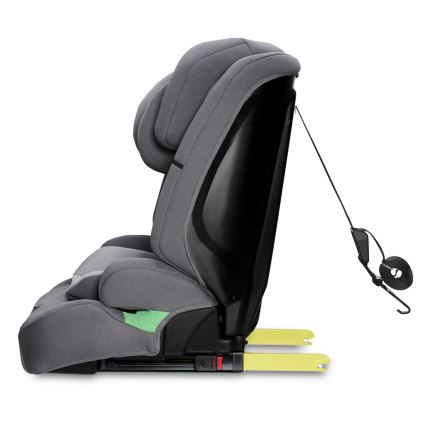 KINDERKRAFT - Autokrēsliņš SAFETY FIX 2 i-Izmērs (76-150 cm) pelēka