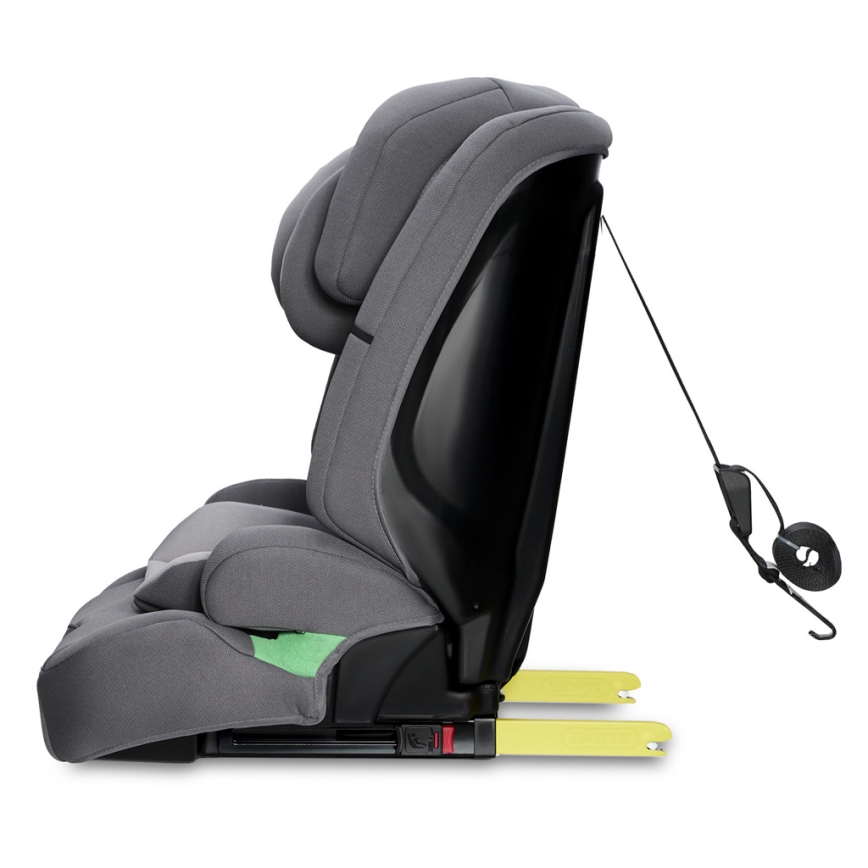 KINDERKRAFT - Autokrēsliņš SAFETY FIX 2 i-Izmērs (76-150 cm) pelēka
