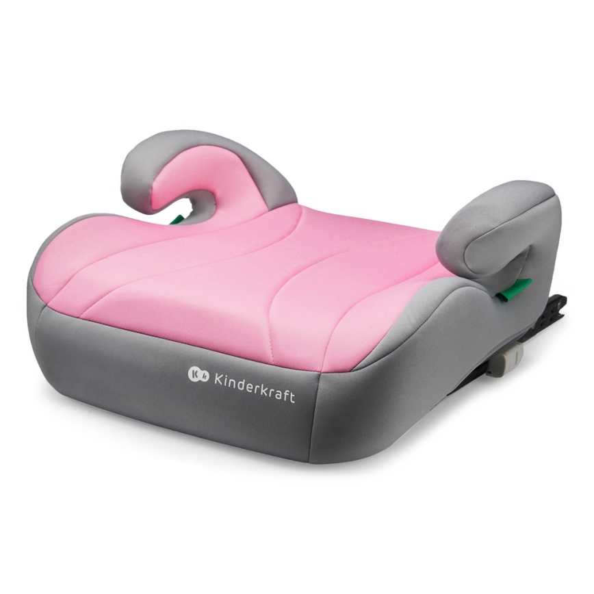 KINDERKRAFT - Automašīnas paaugstinājuma krēsliņš I-BOOST i-Izmērs 135-150 cm rozā