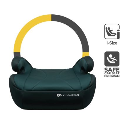 KINDERKRAFT - Automašīnas paaugstinājuma krēsliņš I-BOOST i-Izmērs 135-150 cm zaļa
