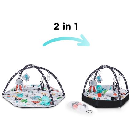 KINDERKRAFT - Bērnu aktivitātes paklājiņš SEA LAND