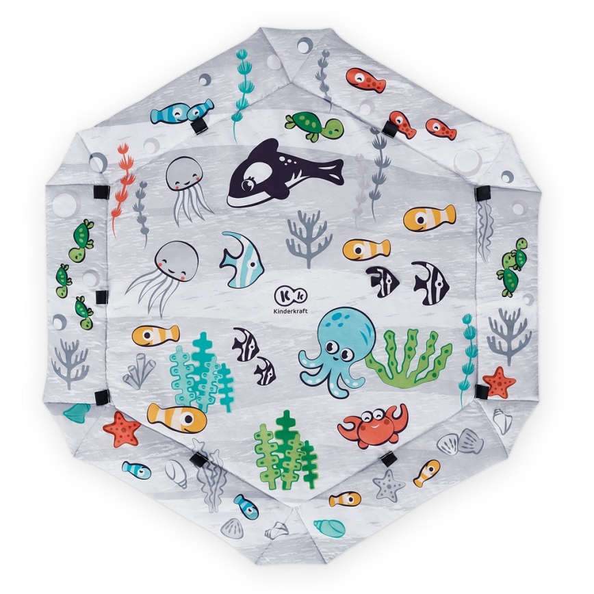 KINDERKRAFT - Bērnu aktivitātes paklājiņš SEA LAND