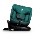 KINDERKRAFT - Bērnu auto sēdeklis ar pagriežamu pamatni I-GROW i-Size 40-150 cm tirkīza krāsā