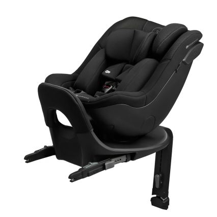 KINDERKRAFT - Bērnu auto sēdeklis ar rotējošu bāzi I-GUARD i-Size 40-105 cm melns