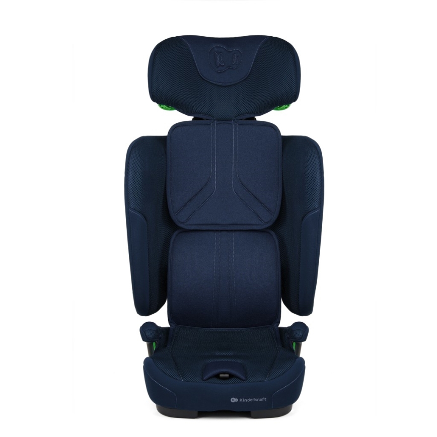 KINDERKRAFT - Bērnu auto sēdeklis FIX2GO i-Size 76-150 cm zils