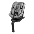 KINDERKRAFT - Bērnu autosēdeklis ar rotējošu bāzi I-GUARD i-Size 40-105 cm pelēks