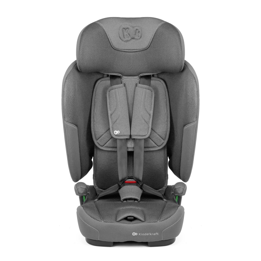 KINDERKRAFT - Bērnu autosēdeklis FIX2GO i-Size 76-150 cm pelēks