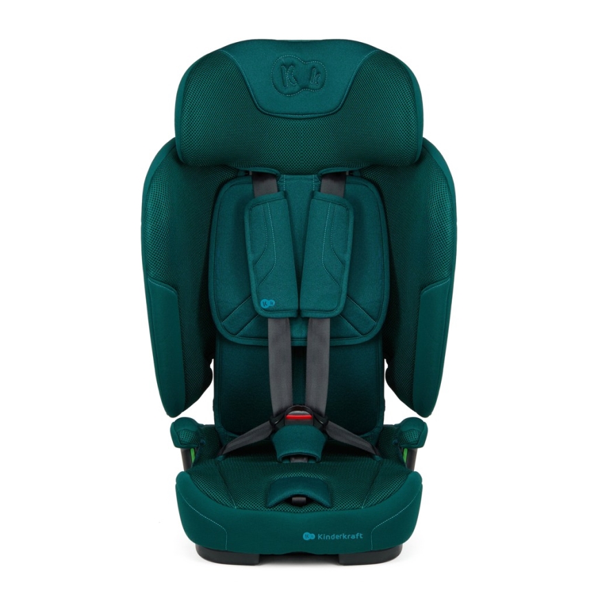 KINDERKRAFT - Bērnu autosēdeklis FIX2GO i-Size 76-150 cm tirkīzzils
