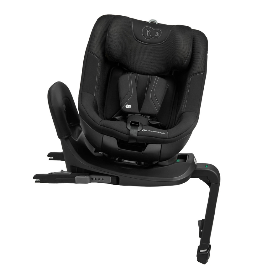 KINDERKRAFT - Bērnu autosēdeklis I-GUARD PRO i-Size 61-105 cm melns